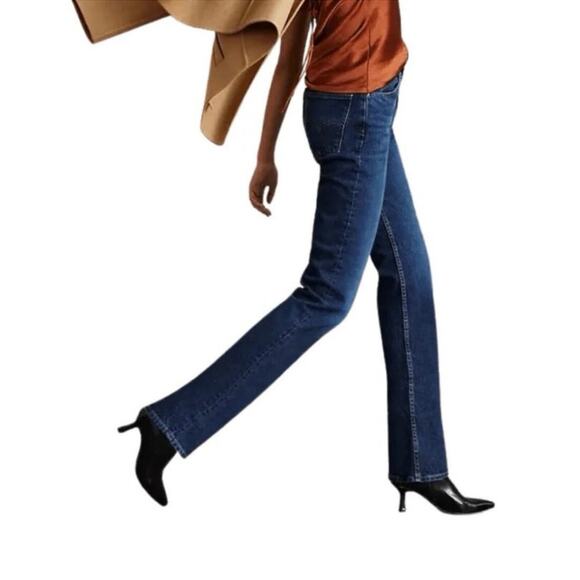 Levi’s NWT 70s High Straight Dark Wash Jeans Women’s Size 24 - Picture 2 of 8